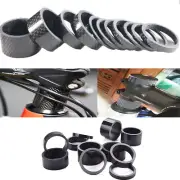 11PCS MTB Stem Washers Carbon Fiber Headset Spacers 1-1/8 Threadless 2-20mm