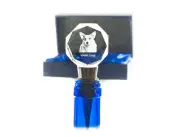 Pembroke Welsh Corgi Kristallwein-Stopfen With Dog Art-Dog