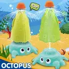 Octopus Water Sprinkler Kids Bathing Toys Water Fun Cute Cartoon for Garden Lawn