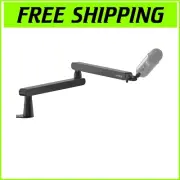 IXTECH 360° Adjustable Microphone Desk Mount - Low Profile with Cable Management