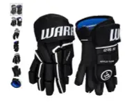 Warrior Covert QR5 30 SR HOCKEY GLOVES - BLACK 13" 15"