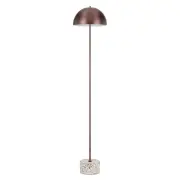 Domez Floor Lamp, Bronze with White Terrazzo