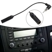FM Radio Antenna Radio Antenna Adapter Anti-corrosion Black Non-deformation