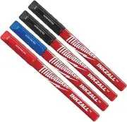 Milwaukee 48223165 Inkzall Ultra Fine Pt Pen Multi 4pk