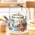 Enamel Teapot Juice Water Jug Multifunctional Water Kettle Household Kitchen