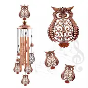 Retro Iron Wind Chime Hanging Ornament Vintage Pendant forHome Decoration Design