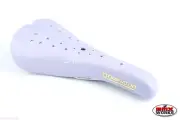 Viscount Dominator #2166 BMX Seat Lavender & Gold Print & Seat Guts Haro Style
