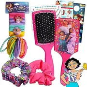 Mirabel Hair Accessories Set - Bundle with Mirabel Scrunchies, Hair Ties, and Brush Plus Stickers, Temporary Tattoos, More | Hair Supplies