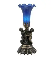 Meyda Tiffany 11533 12" Tall Novelty Table Lamp - Copper