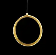 Delessi Bolla 1LT Ring Pendant - Tri-Colour - Gold