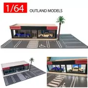 Outland Model Scenery Model Cars Dealership/Car Display Showroom 1:64 S Scale US
