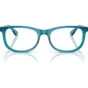 Ray-Ban Kids' 48mm Pillow Optical Glasses in Blue Green at Nordstrom One Size