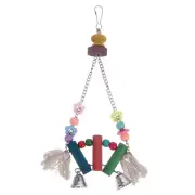 Bird Cage Accessory Parrot Chewing Toy Ladders for Cockatiels Birds