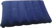 SWOOMEY 1pc Inflation Cushion Travel Pillows PVC Flocking Inflatable Pillows Pillow Camping Pillow Square Pillow Hiking Pillow Outdoor Pillow Backpacking Pillow Camp Pillow Blue
