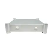 Aluminum Chassis DIY DAC Amplifier Audio Shell Tube Case Size W362 H86 D322mm