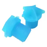 Crazy Skates STAR JAM PLUGS | Toe Stop Plug for Roller Skates | Pair | Teal