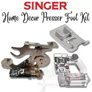 Singer Presser Foot Kit - Piping Foot, Bias Binder Foot, Ruffler Attachment