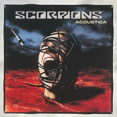 SCORPIONS Acoustica Coaster Custom Ceramic Tile
