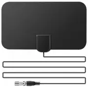 Hd Signal Amplifier Digital Tvantenna 50 Miles Range Flat Design 25Db High Gain Antennas