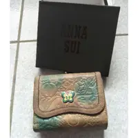 在飛比找蝦皮購物優惠-Anna SUI 皮夾