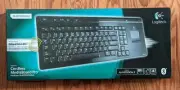 Logitech Cordless MediaBoard Pro Keyboard Bluetooth for PlayStation 3 PS3, New