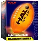 Halo Sport Rechargeable Light Up Football - Glow in The Dark Ball - NO 6 - Gi...