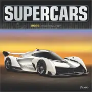 BrownTrout, Supercars by Plato 2025 Wall Calendar