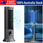 Portable Pedestal Fan Rechargeable Bladeless Desk Tower Fan Floor Fan Air Cooler