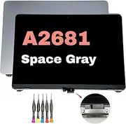 2022 Original New 13" A2681 LCD Screen for MacBook Air M2 EMC 4074 A2681 LCD Screen Replacement (Space Gray)