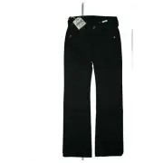 Replay Ladies Jeans Bootcut Pants Low Waist Straight Flare S W25 L34 Black New