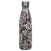 Avanti 500ml Stainless Steel Insulated Water Bottle Travel Flask MB Wild Cat