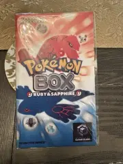 Nintendo GameCube Pokémon Box: Ruby & Sapphire Manual/Instruction Book REPLICA