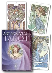 ART NOUVEAU GRAND TRUMPS TAROT Oracle Kit Card Deck Book Set major arcana wicca