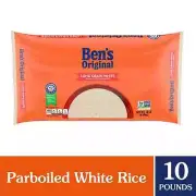 BEN'S Original Enriched Long Grain White Rice Parboiled Rice 10-lbs