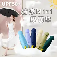 在飛比找蝦皮商城優惠-MINIMALIST 迷你膠囊傘 折疊傘 台灣現貨 雨傘 遮