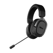 ASUS TUF GAMING H3 WIRELESS Gaming Headset Gun Metal, 2.4 GHz USB-C, 7.1 Surround Sound, Deep Bass, Lightweight, 25m 15 Hours, P