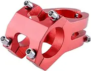 TRIWONDER Bike Stem 31.8mm Handlebar Riser - Aluminum Alloy for Mountain, Road, MTB, BMX, Fixie Gear Cycling (31.8 x 40mm - Red)