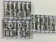 36 Spools All Purpose Polyester Sewing Thread for Making Masks, White, 2-Day Air
