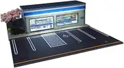 1:64 Scale Vehicle Parking Lot with LED Illumination for Diecast Models, A