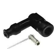 Motorcycle Spark Plug Cap, Waterproof Spark Plug Boot, Non-Resistor Motorcycle Spark Plug, Motorcycle Accessories Spark Plug, Dust-Proof Spark Plug Cap, Spark Plug Cap for Motorcycles, Multicolor Moto