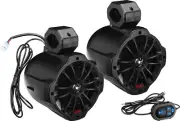 BOSS AUDIO 6.5" 750W Bluetooth Roll Cage Speaker Pods Amp ATV UTV Waketower