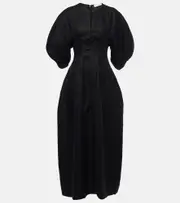 [Faithfull] Faithfull Soleil linen maxi dress AU 8 black