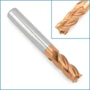 8mm HRC55 Carbide 4 Flute End Mill CNC Milling Cutter Router Bit Steel Tool