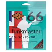 Rotosound Swing Bass 66 FM66 Funkmaster 30-90 Stainless Steel Bass Strings