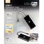 UltraPro Elite USB-C Multiport Hub with Power Pass-Through