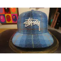 在飛比找蝦皮購物優惠-Stussy X Harris Tweed 聯名羊毛棒球帽