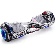 Pirate Bluetooth Self Balancing Electric Scooter Kids Flash Wheel Hoverboard Skateboard