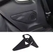 Rear Real Carbon Fiber Door Loud Speaker Cover Decorate Trim For Subaru BRZ 2022