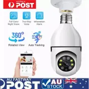 360° Panoramic Wifi Camera Light E27 Bulb 1080P Security IP Camera Night Vision