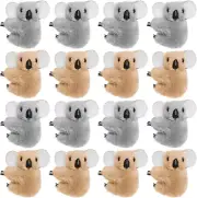 16Pcs Koala Clip Pencil Buddy Clip Pencil Topper Animal Hungers Koala Birthday